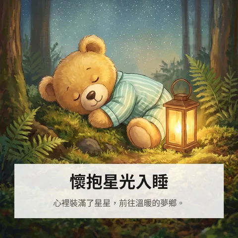 懷抱星光入睡