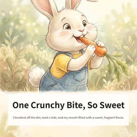 One Crunchy Bite, So Sweet
