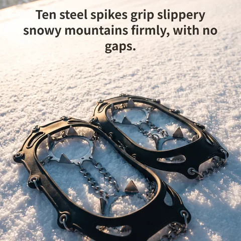 Sure-footed on frozen trails