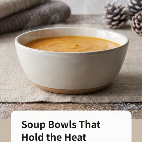 Soup Bowls That Hold the Heat