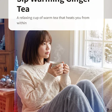Sip Warming Ginger Tea