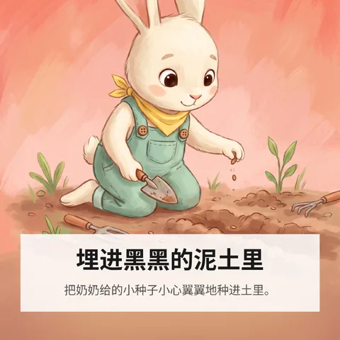 埋进黑黑的泥土里