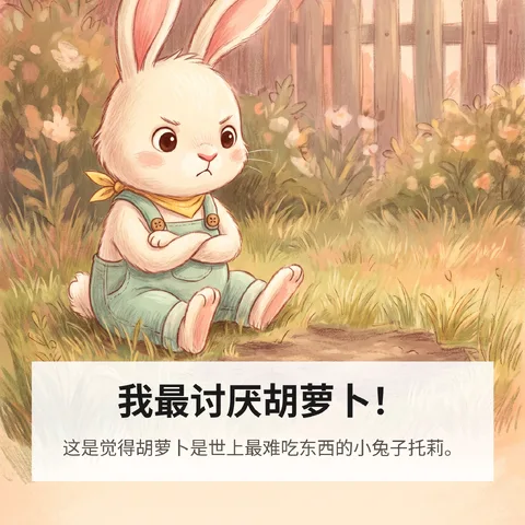 我最讨厌胡萝卜！