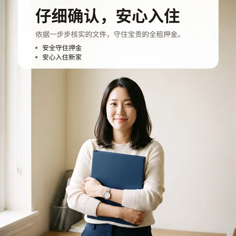 仔细确认，安心入住