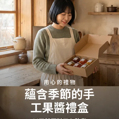 蘊含季節的手工果醬禮盒