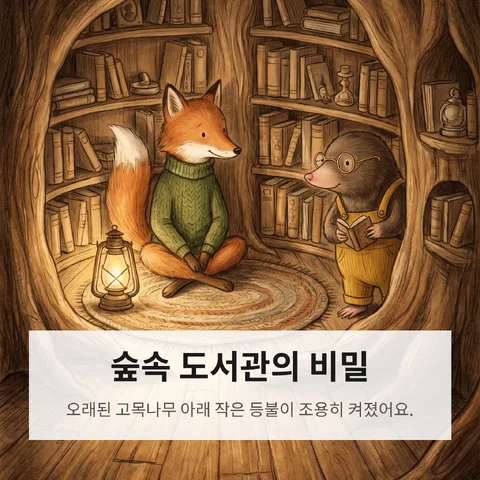 숲속 도서관의 비밀