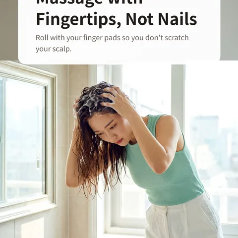 Massage with Fingertips, Not Nails
