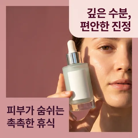 모델 제품 들기 · 블러시 핑크 · 골든아워