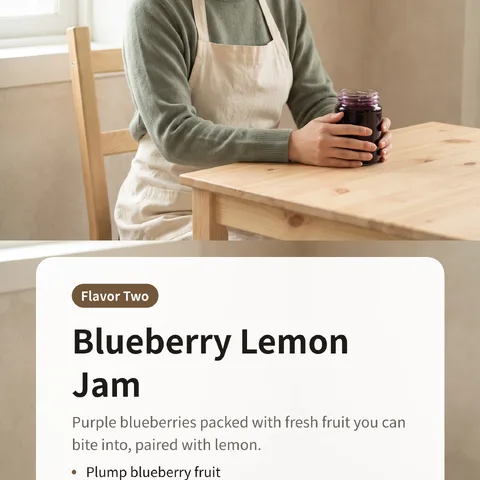 Blueberry Lemon Jam