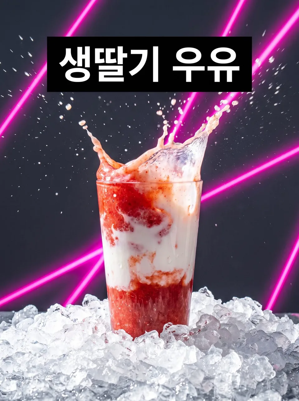 음료 스플래시컷