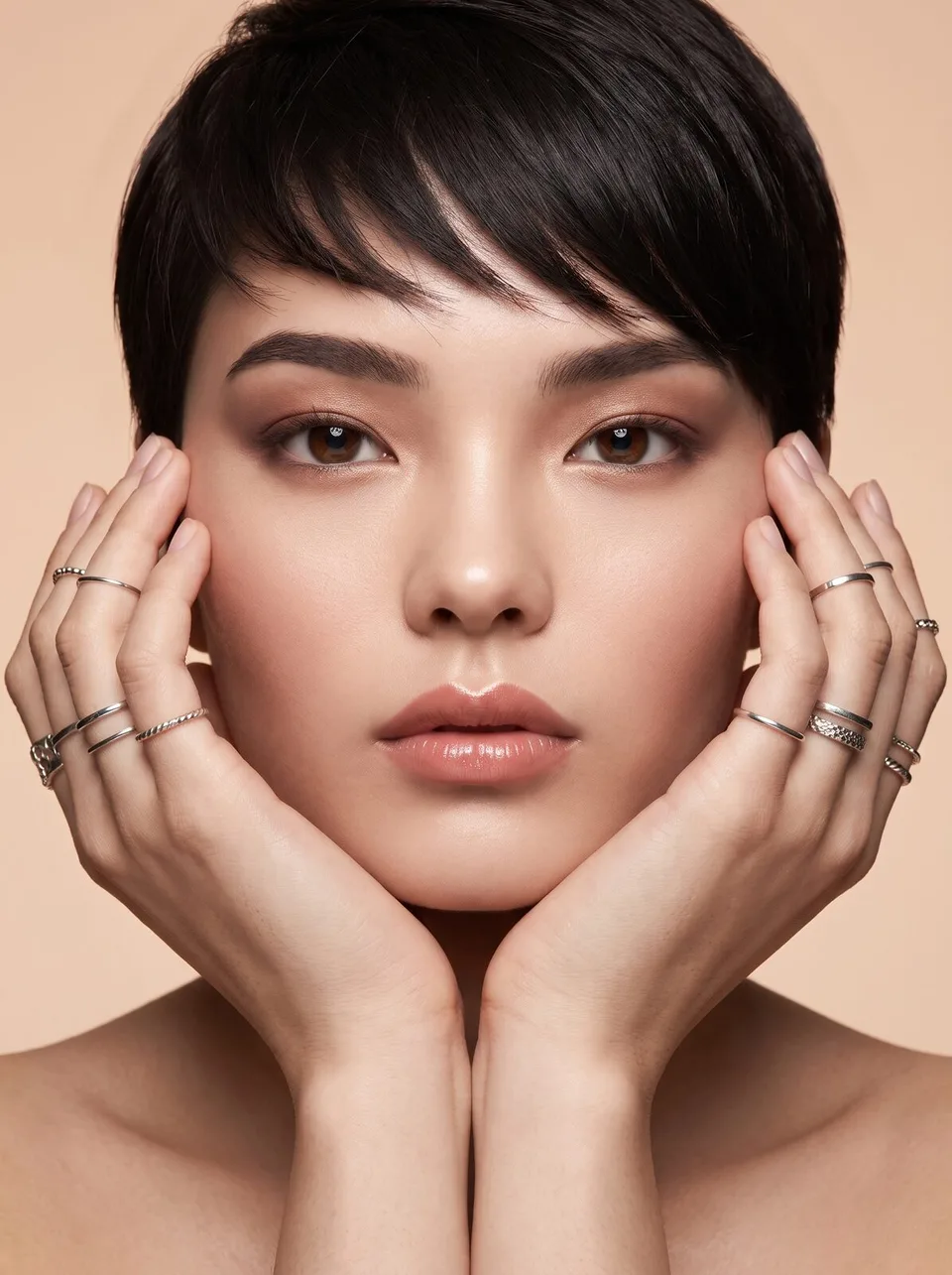 珠宝佩戴图